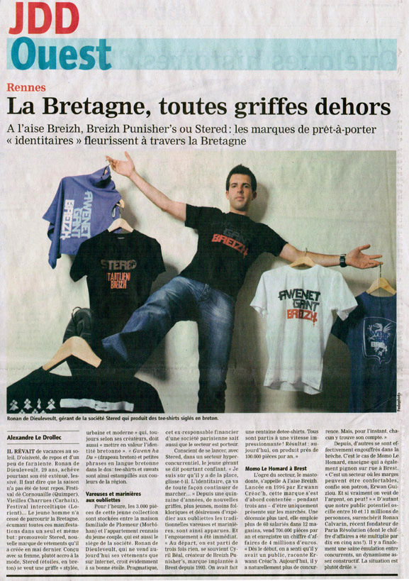 Tee-shirt breton - Le Journal du Dimanche Tee-shirt breton article